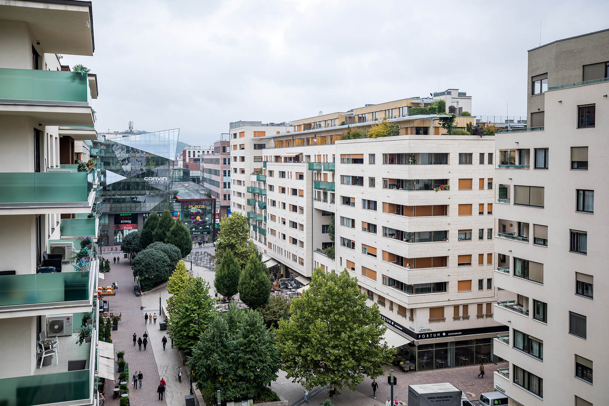 Futureal-Gruppe - Entwicklungen der Corvin-Promenade abgeschlossen / Futureal Group - Corvin Promenade developments completed