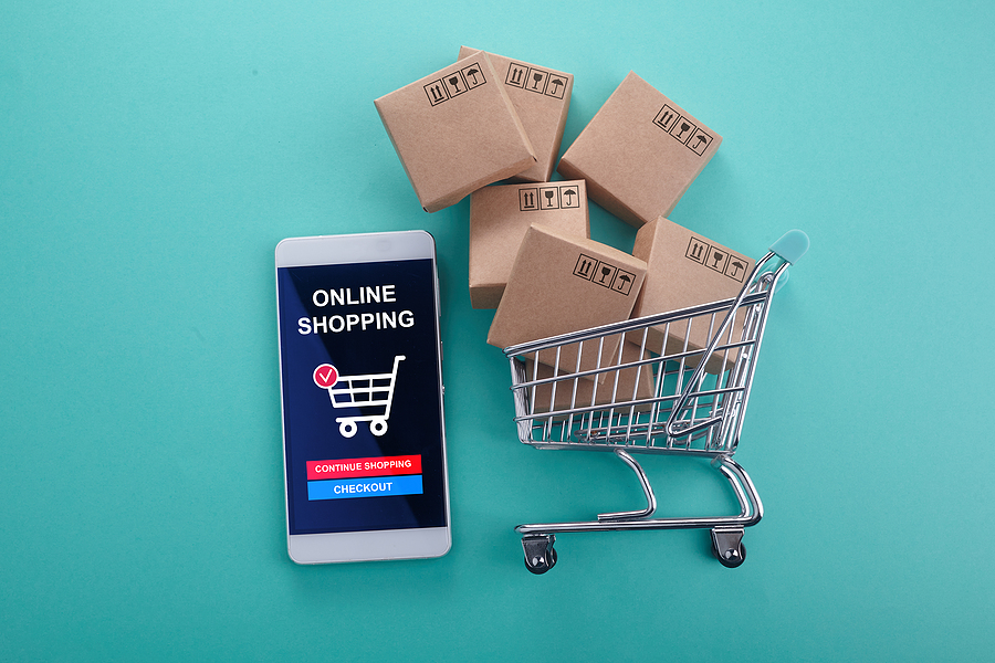 E-Handel - Deutlicher / E-commerce - Significant growth in sales
